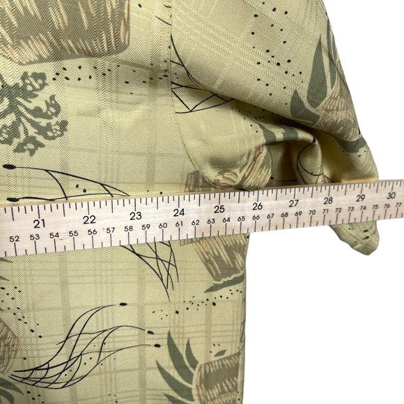 Tommy Bahama Silk Hawaiian Button Front Shirt Mens XL Tiki Short Sleeve - Picture 10 of 10